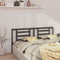 vidaXL - Hoofdbord - 166x4x100 - cm - massief - grenenhout - grijs
