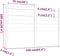 vidaXL - Hoofdbord - 166x4x100 - cm - massief - grenenhout - grijs