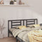 vidaXL - Hoofdbord - 166x4x100 - cm - massief - grenenhout - grijs