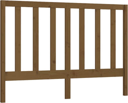 vidaXL - Hoofdbord - 166x4x100 - cm - massief - grenenhout - honingbruin