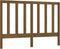 vidaXL - Hoofdbord - 166x4x100 - cm - massief - grenenhout - honingbruin