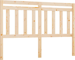 vidaXL - Hoofdbord - 166x4x100 - cm - massief - grenenhout