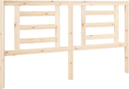 vidaXL - Hoofdbord - 166x4x100 - cm - massief - grenenhout