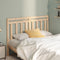 vidaXL - Hoofdbord - 166x4x100 - cm - massief - grenenhout