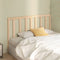 vidaXL - Hoofdbord - 166x4x100 - cm - massief - grenenhout