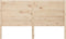 vidaXL - Hoofdbord - 166x4x100 - cm - massief - grenenhout
