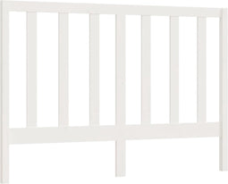 vidaXL - Hoofdbord - 166x4x100 - cm - massief - grenenhout - wit