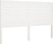 vidaXL - Hoofdbord - 166x4x100 - cm - massief - grenenhout - wit