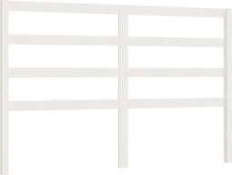vidaXL - Hoofdbord - 166x4x100 - cm - massief - grenenhout - wit