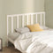 vidaXL - Hoofdbord - 166x4x100 - cm - massief - grenenhout - wit