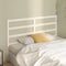 vidaXL - Hoofdbord - 166x4x100 - cm - massief - grenenhout - wit