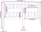 vidaXL - Hoofdbord - 166x4x100 - cm - massief - grenenhout - wit