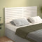 vidaXL - Hoofdbord - 166x4x100 - cm - massief - grenenhout - wit
