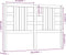 vidaXL - Hoofdbord - 166x4x100 - cm - massief - grenenhout - zwart