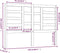 vidaXL - Hoofdbord - 166x4x104 - cm - massief - grenenhout - grijs