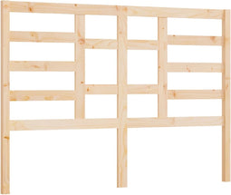 vidaXL - Hoofdbord - 166x4x104 - cm - massief - grenenhout