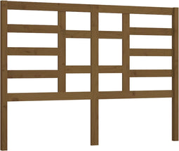 vidaXL - Hoofdbord - 166x4x104 - cm - massief - grenenhout - honingbruin