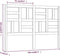 vidaXL - Hoofdbord - 166x4x104 - cm - massief - grenenhout