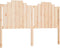 vidaXL - Hoofdbord - 166x4x110 - cm - massief - grenenhout