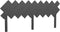vidaXL - Hoofdbord - 178x3x80,5 - cm - massief - grenenhout - grijs