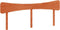 vidaXL - Hoofdbord - 180 - cm - massief - grenenhout - wasbruin