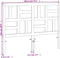 vidaXL - Hoofdbord - 180 - cm - massief - grenenhout - wasbruin