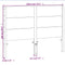 vidaXL - Hoofdbord - 180 - cm - massief - grenenhout - wasbruin