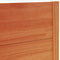 vidaXL - Hoofdbord - 180 - cm - massief - grenenhout - wasbruin