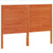 vidaXL - Hoofdbord - 180 - cm - massief - grenenhout - wasbruin