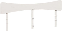 vidaXL - Hoofdbord - 180 - cm - massief - grenenhout - wit