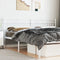 vidaXL - Hoofdbord - 180 - cm - metaal - wit