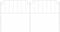 vidaXL - Hoofdbord - 180 - cm - metaal - wit