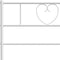 vidaXL - Hoofdbord - 180 - cm - metaal - wit
