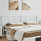 vidaXL - Hoofdbord - 180 - cm - metaal - wit