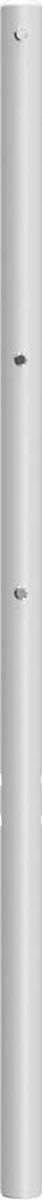 vidaXL - Hoofdbord - 180 - cm - metaal - wit