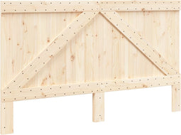 vidaXL - Hoofdbord - 180x104 - cm - massief - grenenhout