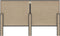 vidaXL - Hoofdbord - 180x200 - cm - getuft - stof - donkergrijs