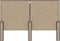 vidaXL - Hoofdbord - 180x200 - cm - stof - donkergrijs