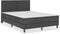 vidaXL - Hoofdbord - 180x200 - cm - stof - donkergrijs