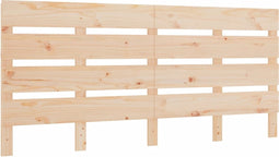 vidaXL - Hoofdbord - 180x3x80 - cm - massief - grenenhout