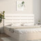 vidaXL - Hoofdbord - 180x3x80 - cm - massief - grenenhout - wit