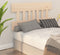 vidaXL - Hoofdbord - 183,5x3x81 - cm - massief - grenenhout