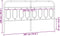 vidaXL - Hoofdbord - 183 - cm - metaal - wit