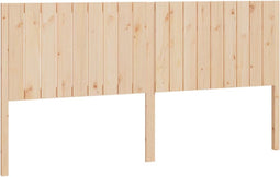 vidaXL - Hoofdbord - 185,5x4x100 - cm - massief - grenenhout