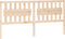 vidaXL - Hoofdbord - 185,5x4x100 - cm - massief - grenenhout