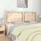 vidaXL - Hoofdbord - 185,5x4x100 - cm - massief - grenenhout