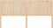 vidaXL - Hoofdbord - 185,5x4x100 - cm - massief - grenenhout