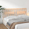 vidaXL - Hoofdbord - 185,5x4x100 - cm - massief - grenenhout
