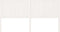 vidaXL - Hoofdbord - 185,5x4x100 - cm - massief - grenenhout - wit