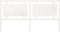 vidaXL - Hoofdbord - 185,5x4x100 - cm - massief - grenenhout - wit